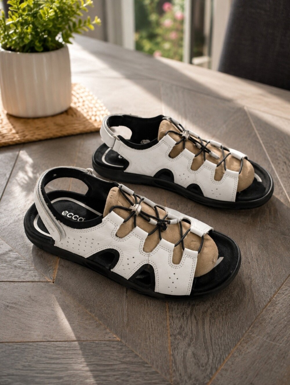 ECCO Offroad Roam Women's Leather Fisherman Sandal Size 8 - Picture 5 of 11